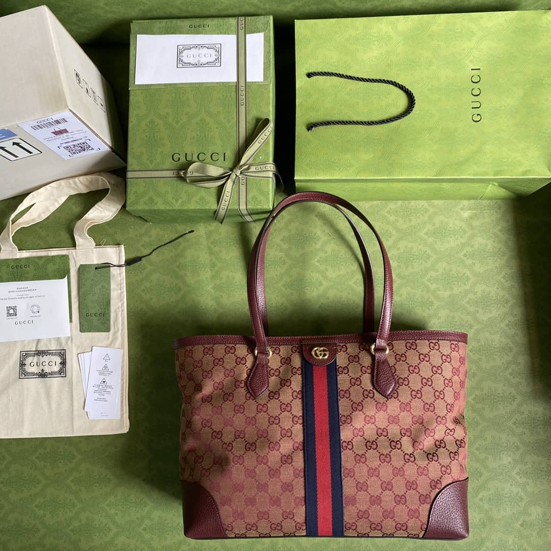 Gvc*1 Ophidia GG Medium Tote Replica 631685