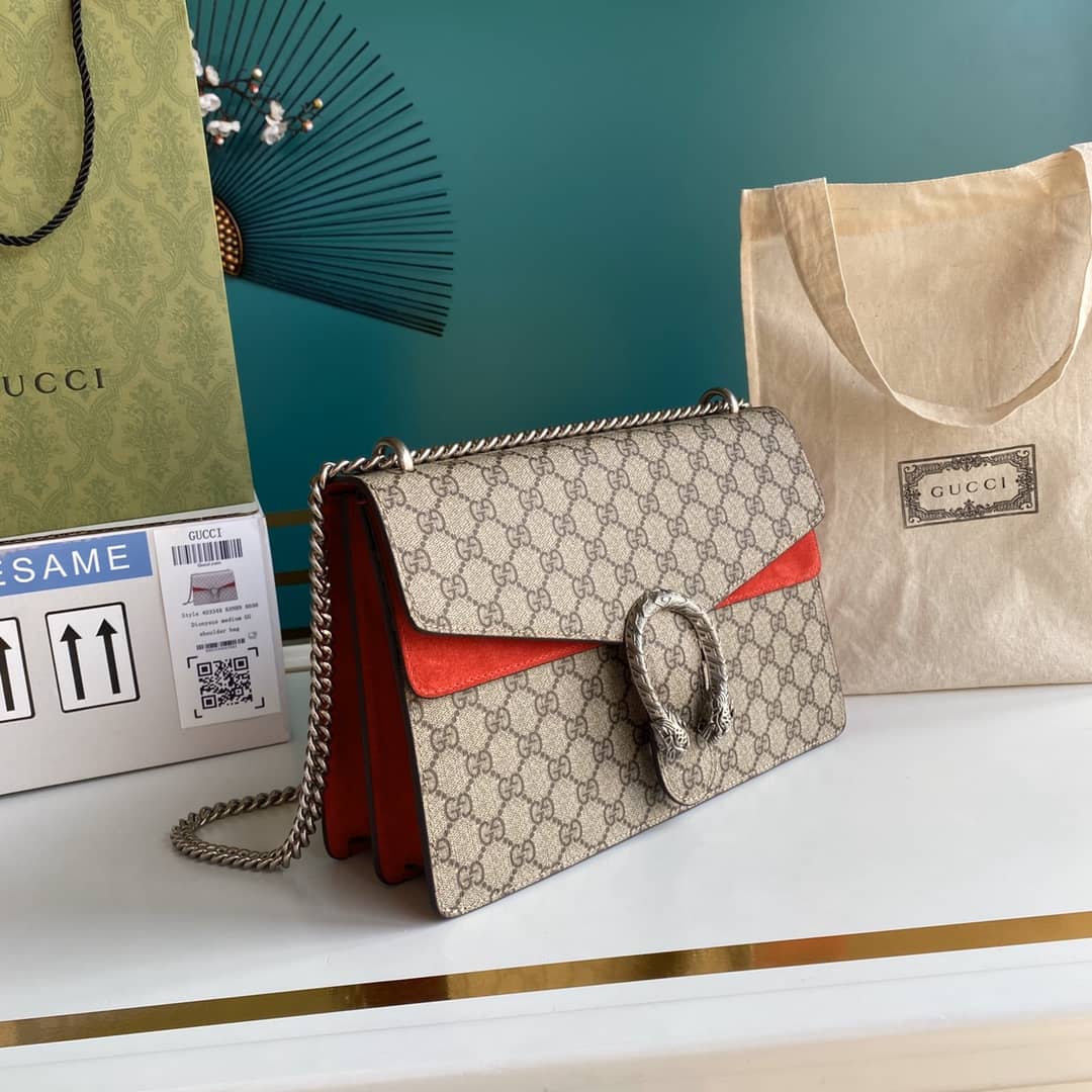 Gvc*1 Dionysus Svp*me Monogram Chain Medium Shoulder Bag Replica 403348