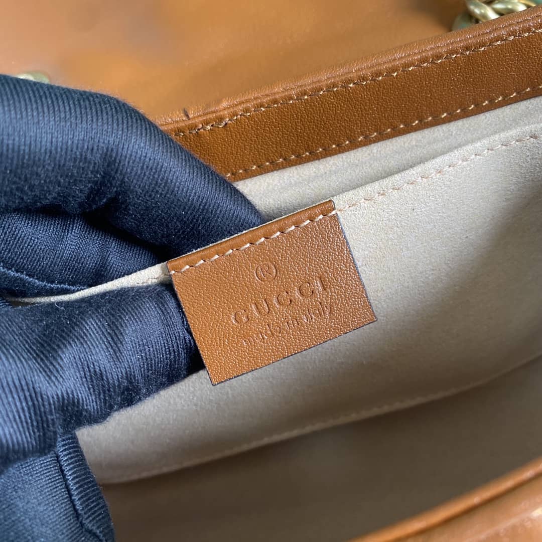 Gvc*1 Marmont GG Matelasse Leather Mini Shoulder Bag Replica 446744