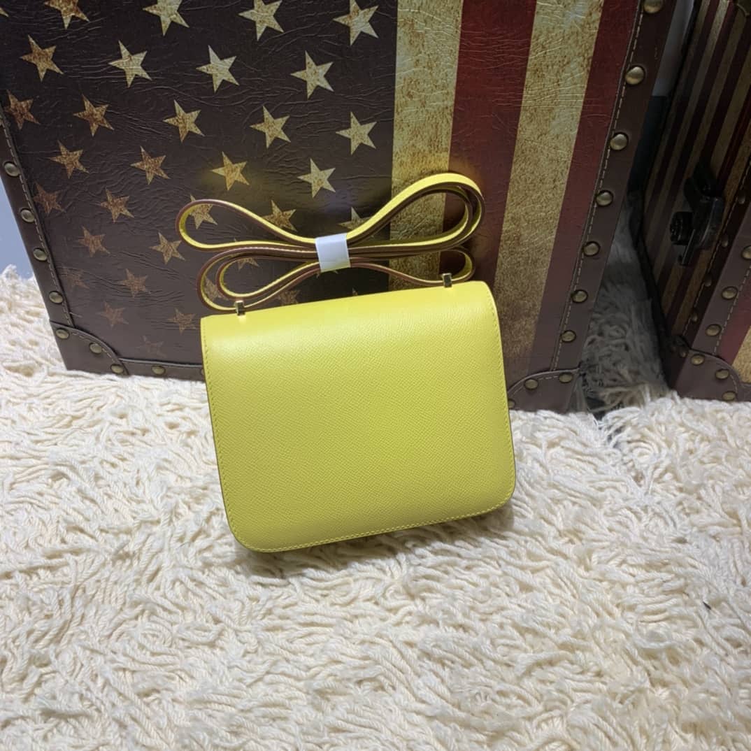 H**me5 Replica Constance Bag 18CM Epsom Leather