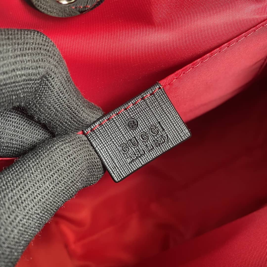 Gvc*1 GG Svp*me Children Ladybug Canvas Tote Replica 664083