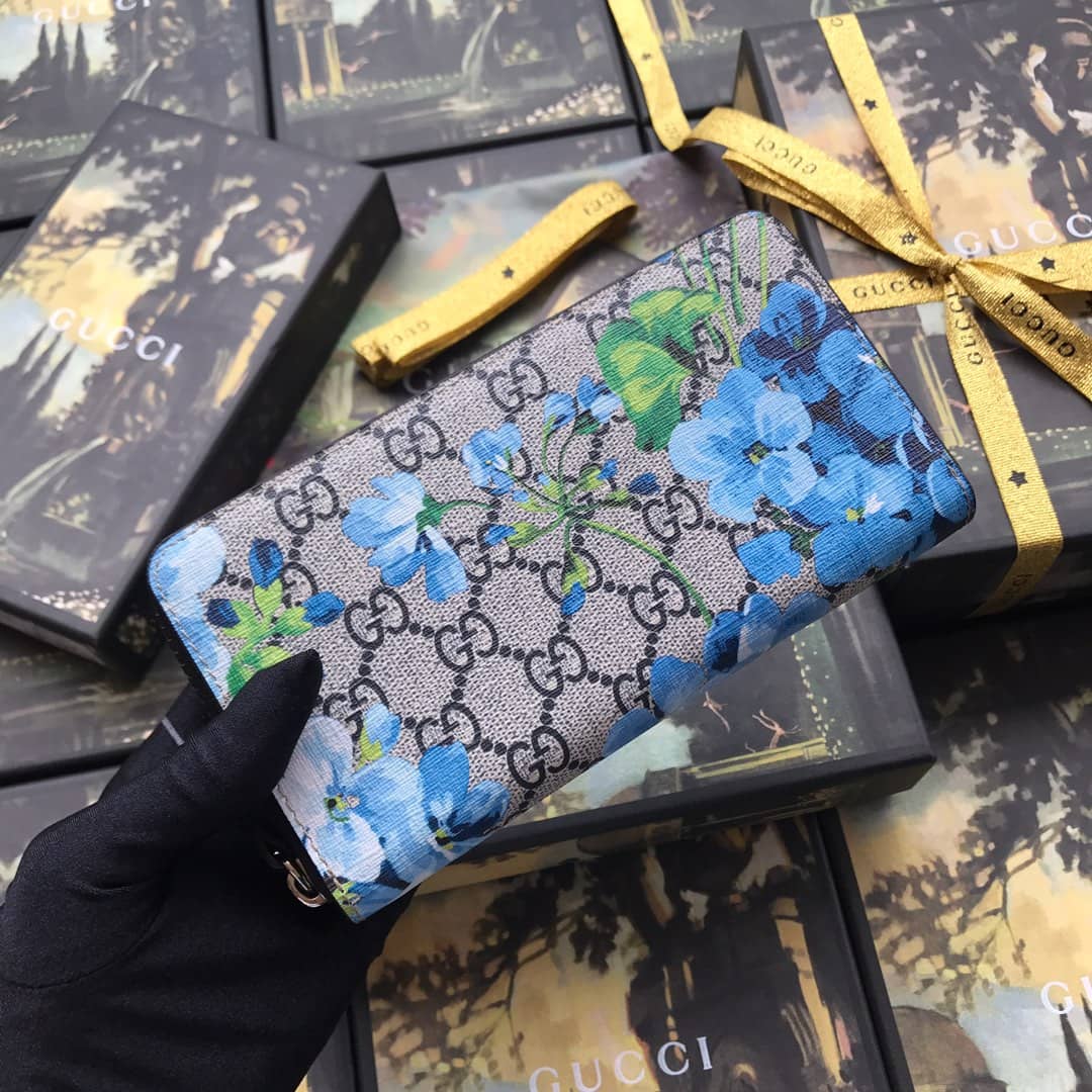 Gvc*1 Bloom Dupes Round Zipper Wallet 408665