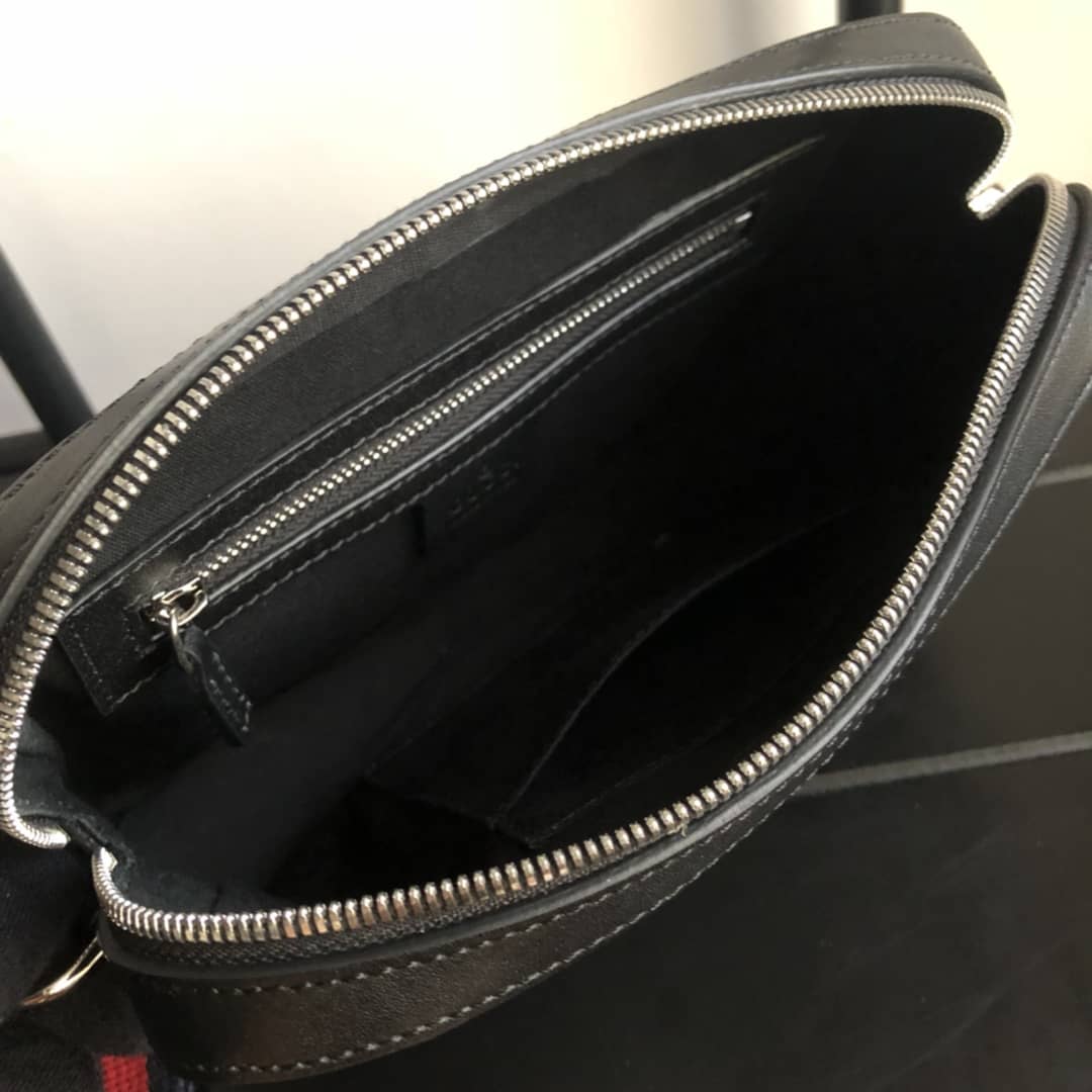 Gvc*1 GG Svp*me Wash Bag Replica Black 495562
