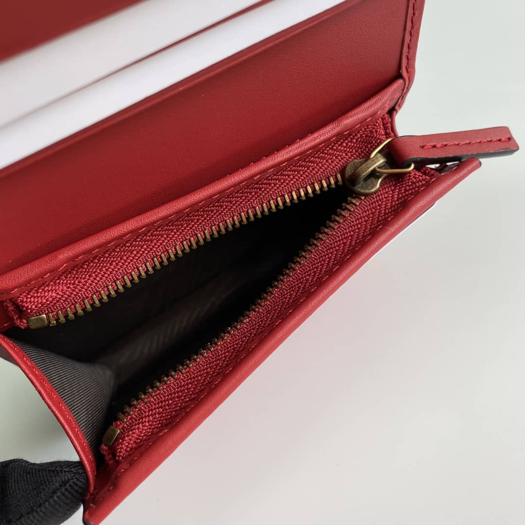 Gvc*1 Svp*me GG Wallet Card Case With Cherries Replica 476050