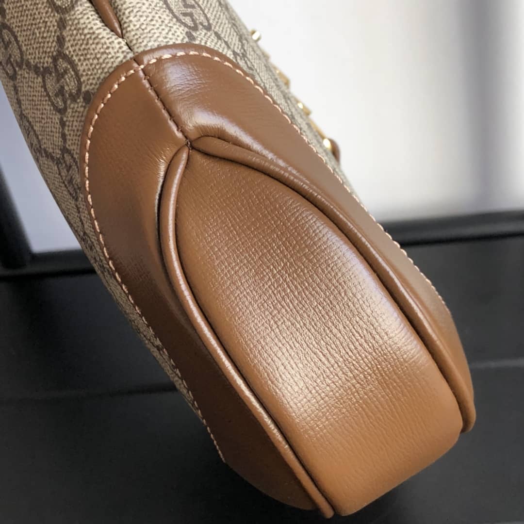 Gvc*1 GG Jackie 1961 Mini Shoulder Bag Replica Brown 637092