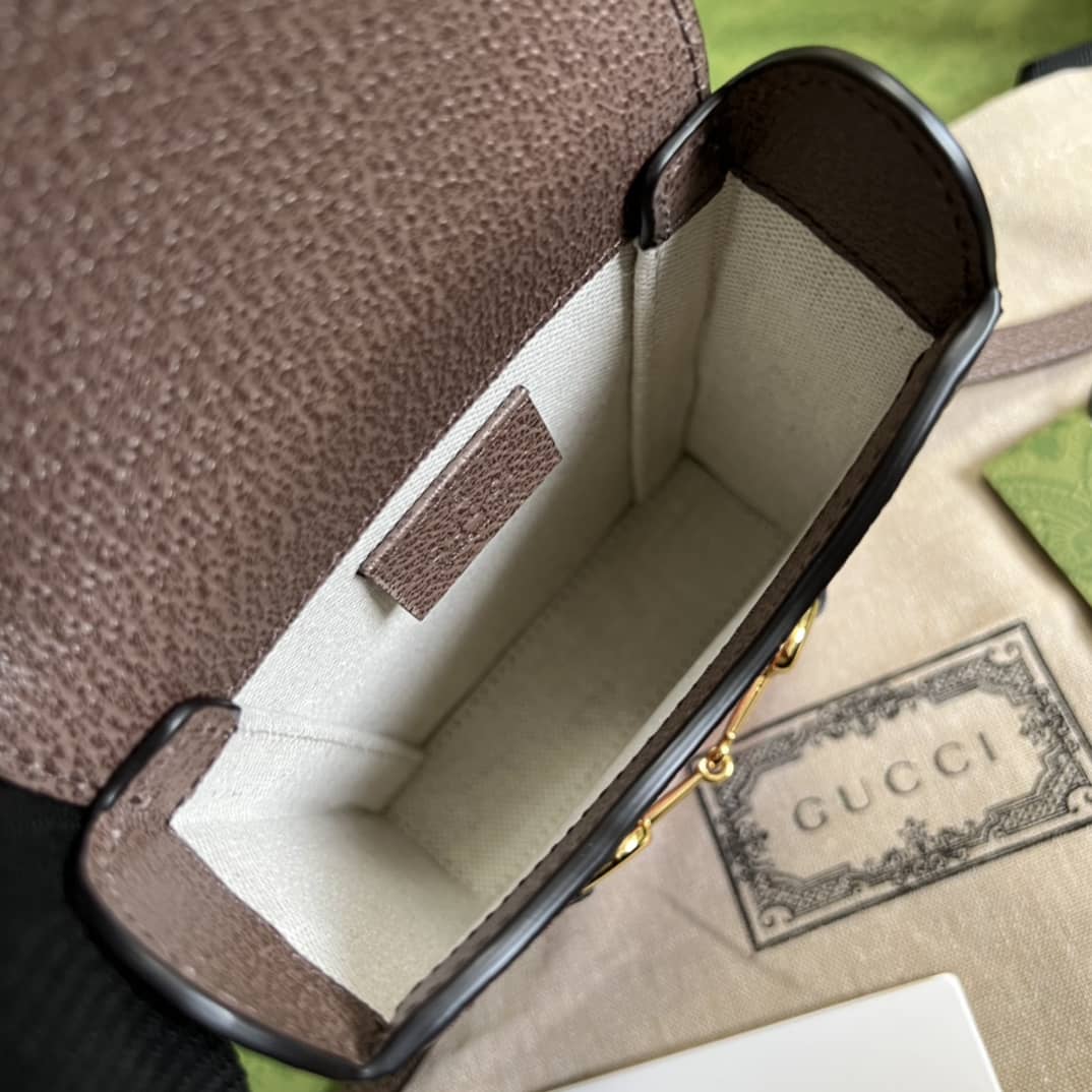 Gvc*1 1955 Horsebit Mini Phone Bag Replica 625615