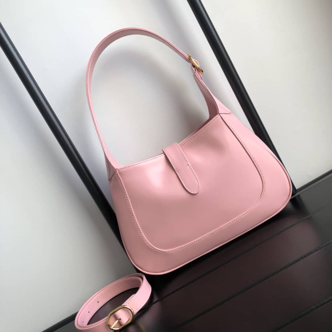 Gvc*1 GG Jackie 1961 Small Hobo Shoulder Bag Replica Pink 636709