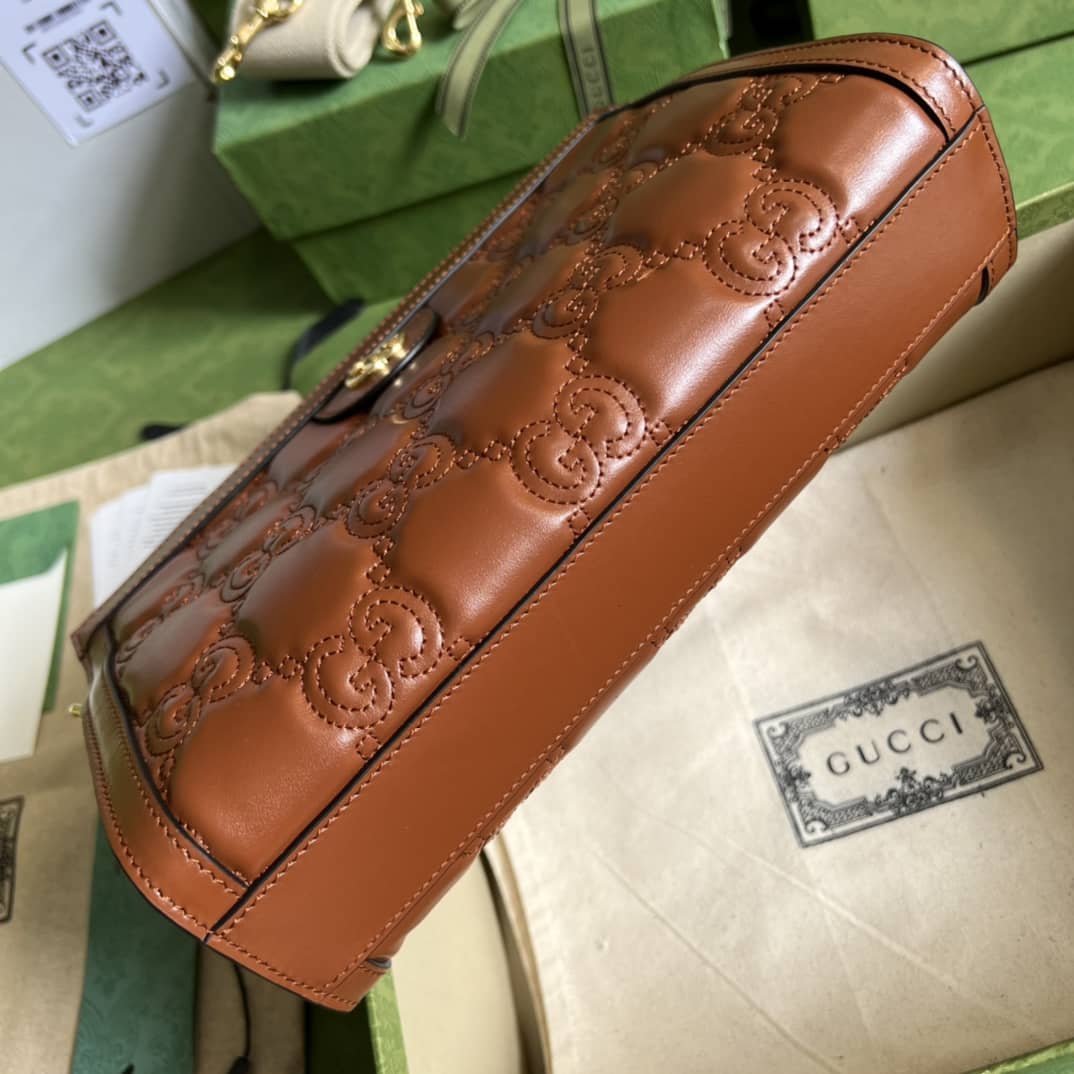 Gvc*1 GG Matelassé Leather 702200 Replica Shoulder Bag