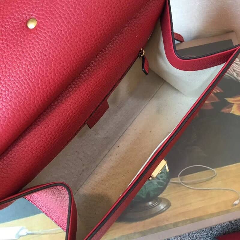Gvc*1 GG Marmont 2Way Shoulder Bag Replica Red 421890
