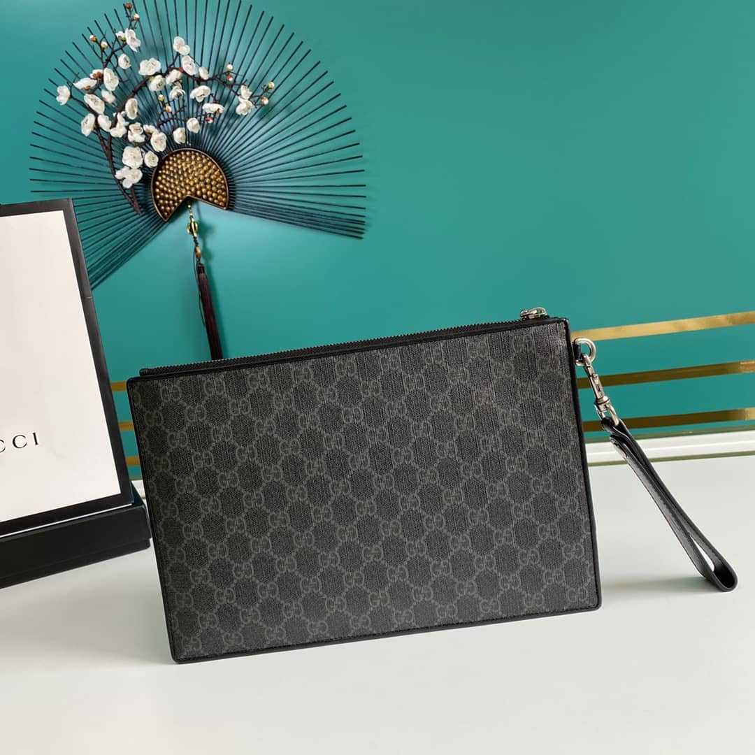 Gvc*1 Mens Night Courrier GG Svp*me Pouch Replica 496346