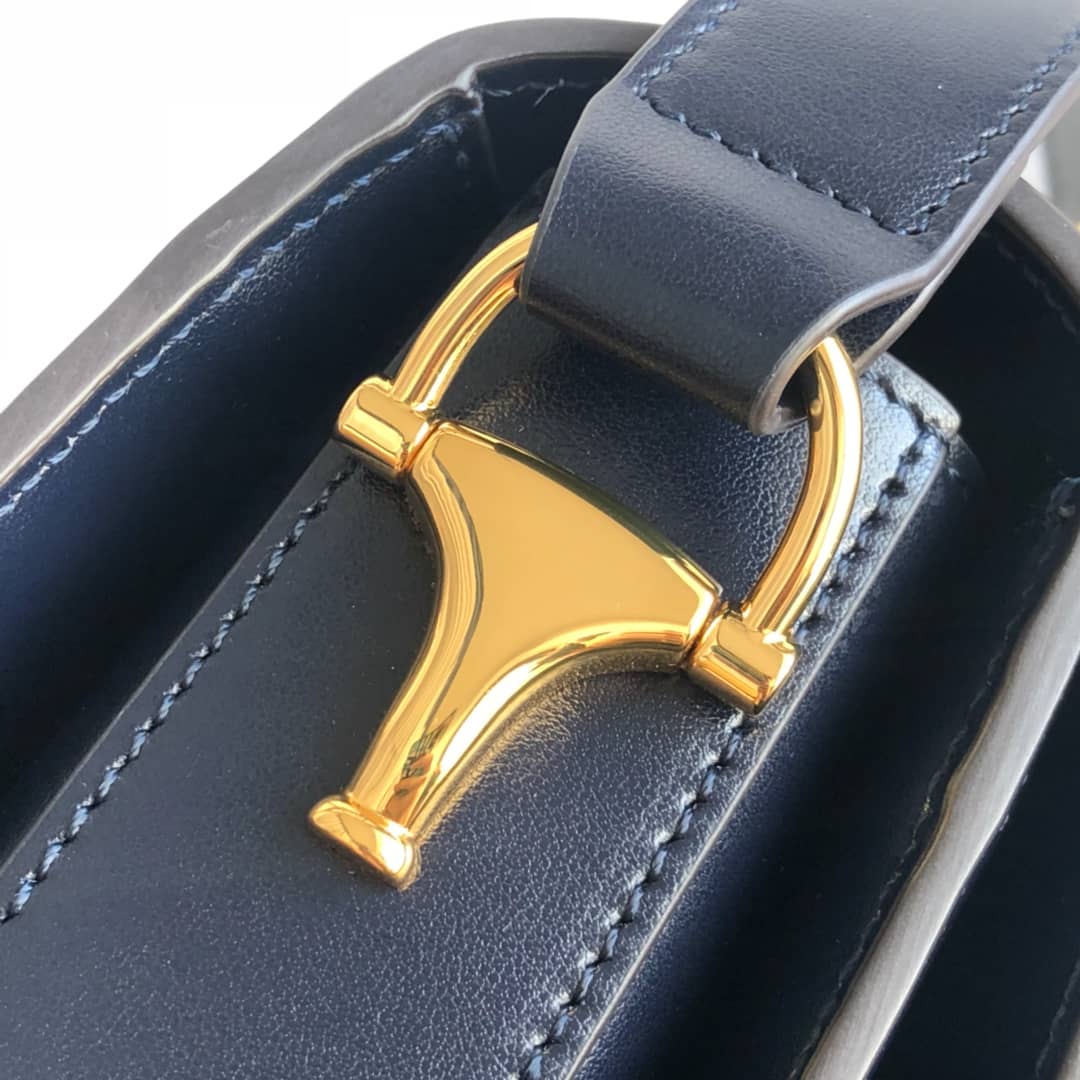 Gvc*1 Horsebit 1955 Shoulder Bag Replica Blue 602204