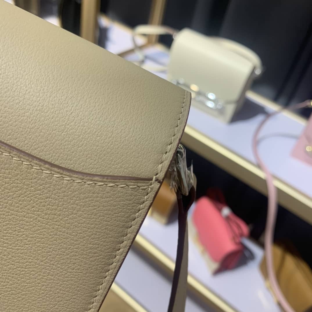 H**me5 Roulis Mini Sac Evercolor Calfskin Leather Crossbody Bag