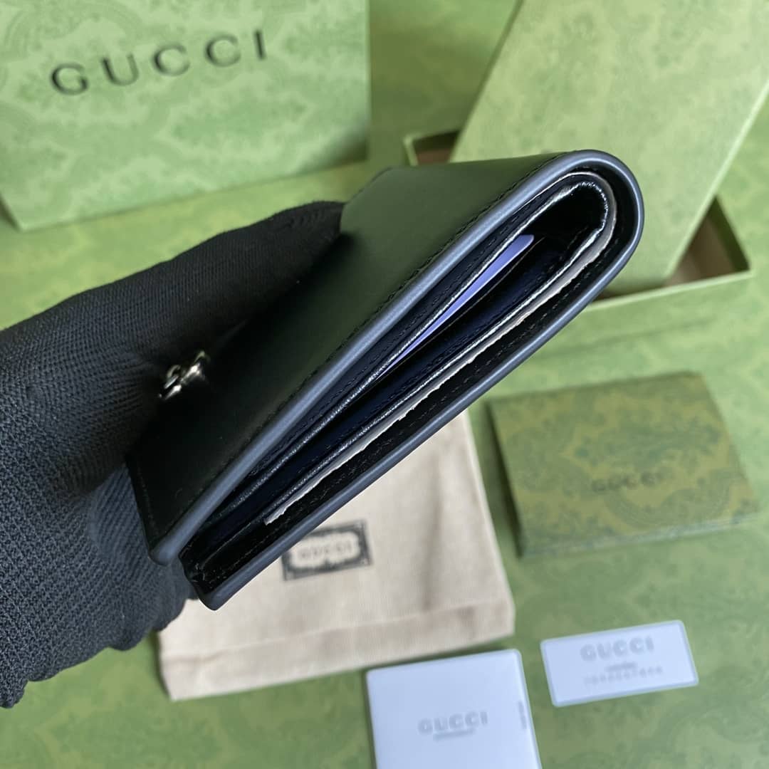 Gvc*1 GG Marmont 2-fold Wallet Replica 428726