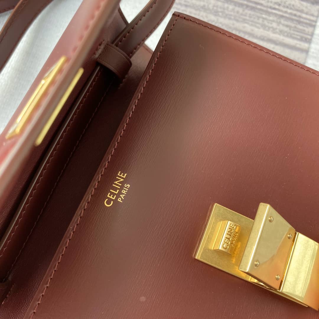 Ce1i*e Bag Dupe  Triomphe Teen 18.5CM