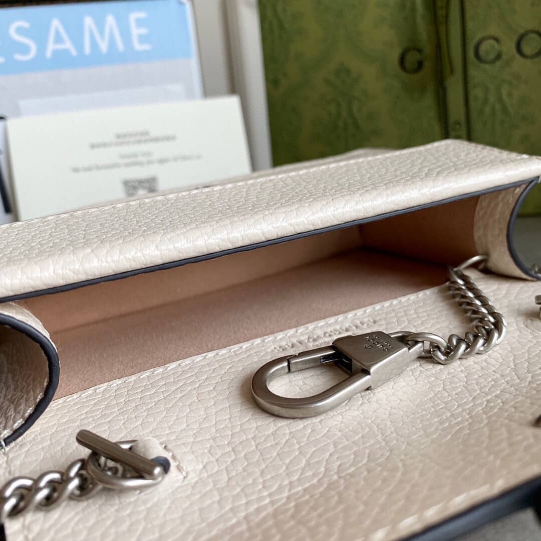 Gvc*1 Dionysus GG Svp*me S*per Mini Bag Replica White 476432