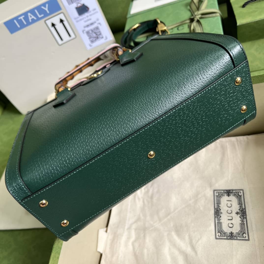 Gvc*1 Diana Small Tote Green 702721 Replica Bag