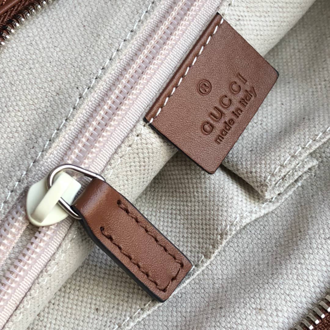 Gvc*1 GG Canvas Shoulder Bag Replica Brown 308930