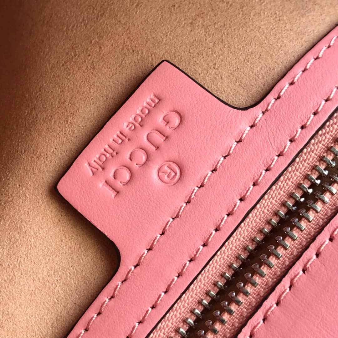 Gvc*1 GG Marmont Matelasse Shoulder Bag Replica Pink 443497