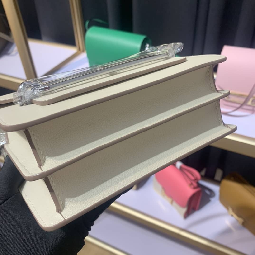 H**me5 Roulis Mini Sac Evercolor Calfskin Leather Crossbody Bag