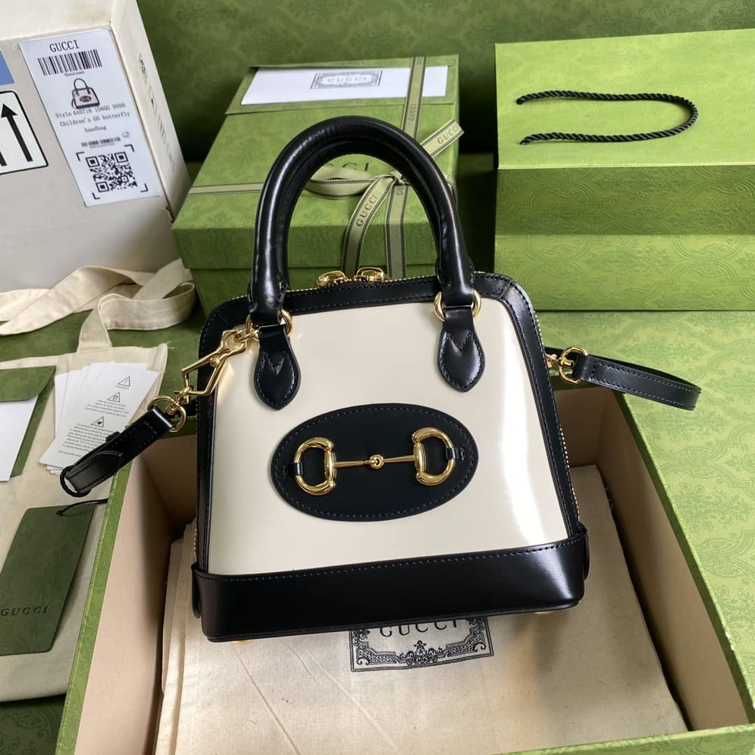 Gvc*1 1955 Horsebit GG Mini Top Handle Bag Replica 640716