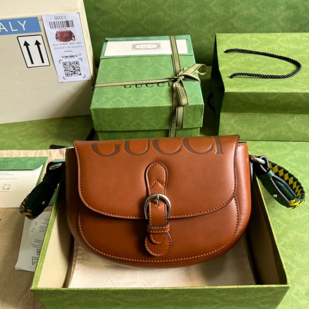 Gvc*1 Logo-print Leather 679540 Replica Shoulder Bag