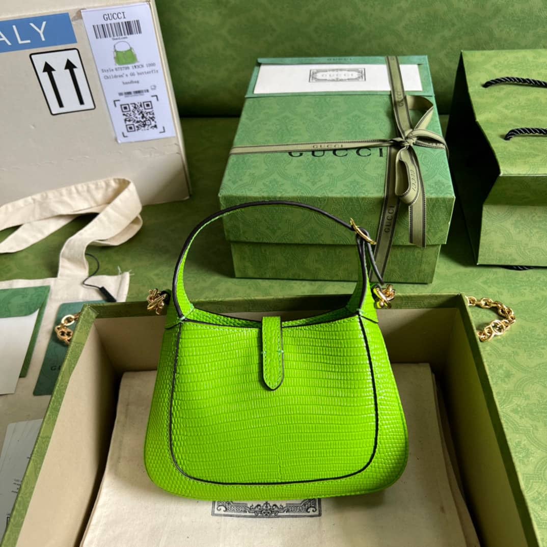 Gvc*1 Jackie 1961 Mini Shoulder Bag Green 675799 Replica