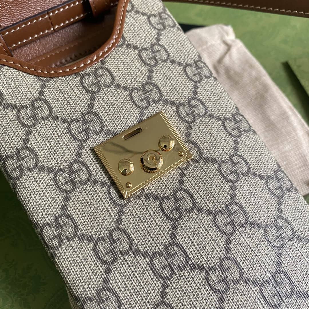 Gvc*1 Padlock Mini Phone Bag Replica 658229