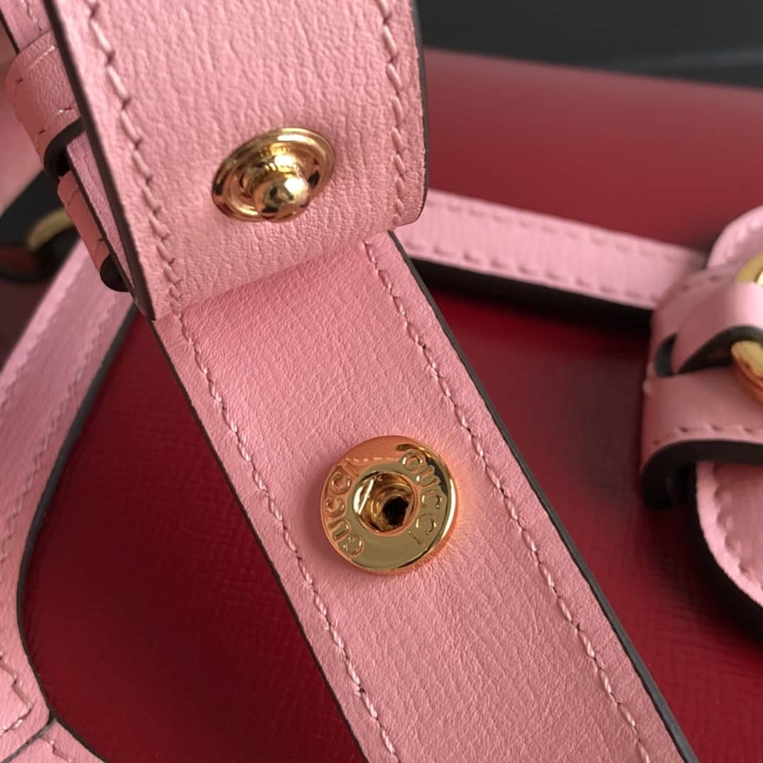 Gvc*1 Horsebit 1955 Shoulder Bag Replica Red 602204