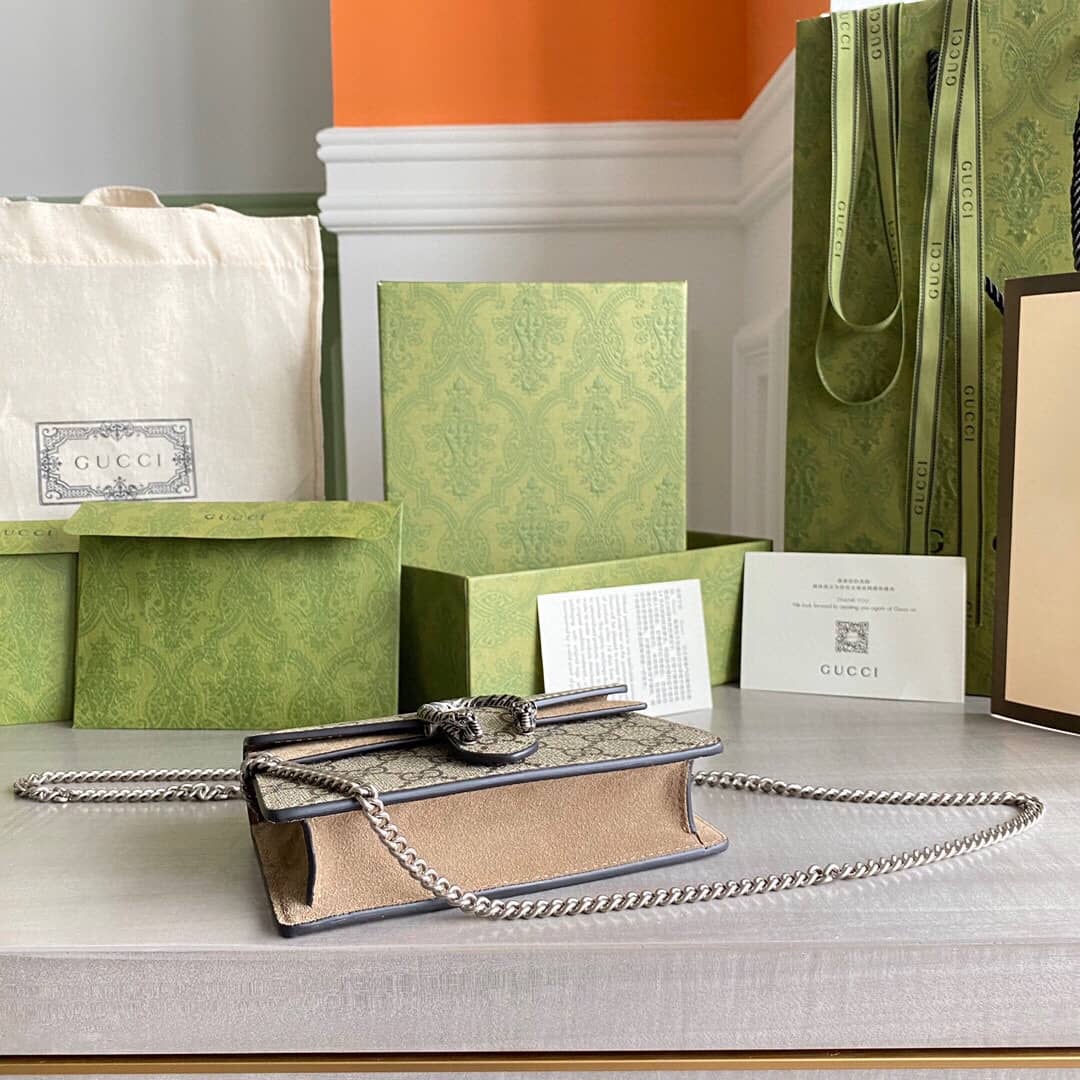 Gvc*1 Dionysus GG Svp*me S*per Mini Bag Replica Gray 476432