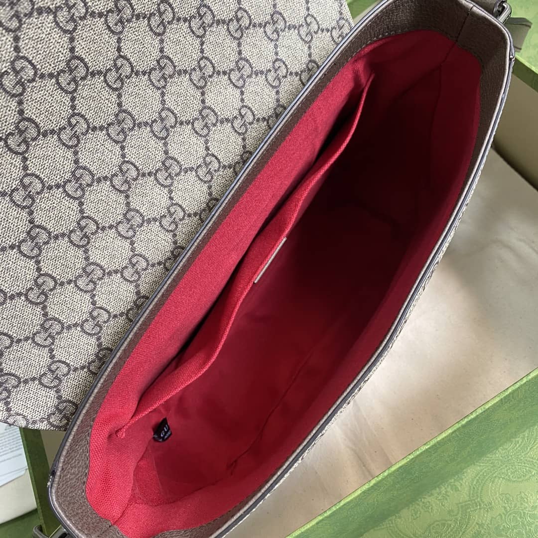 Gvc*1 Mens GG Svp*me Canvas Messenger Bag Replica 658542