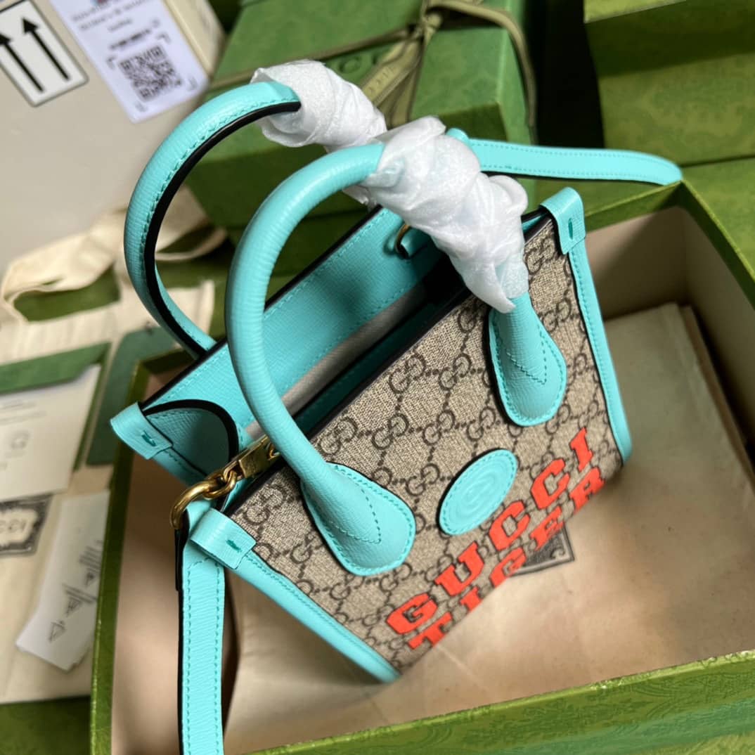 Gvc*1 Mini Tote With Interlocking 671623 Replica Bag