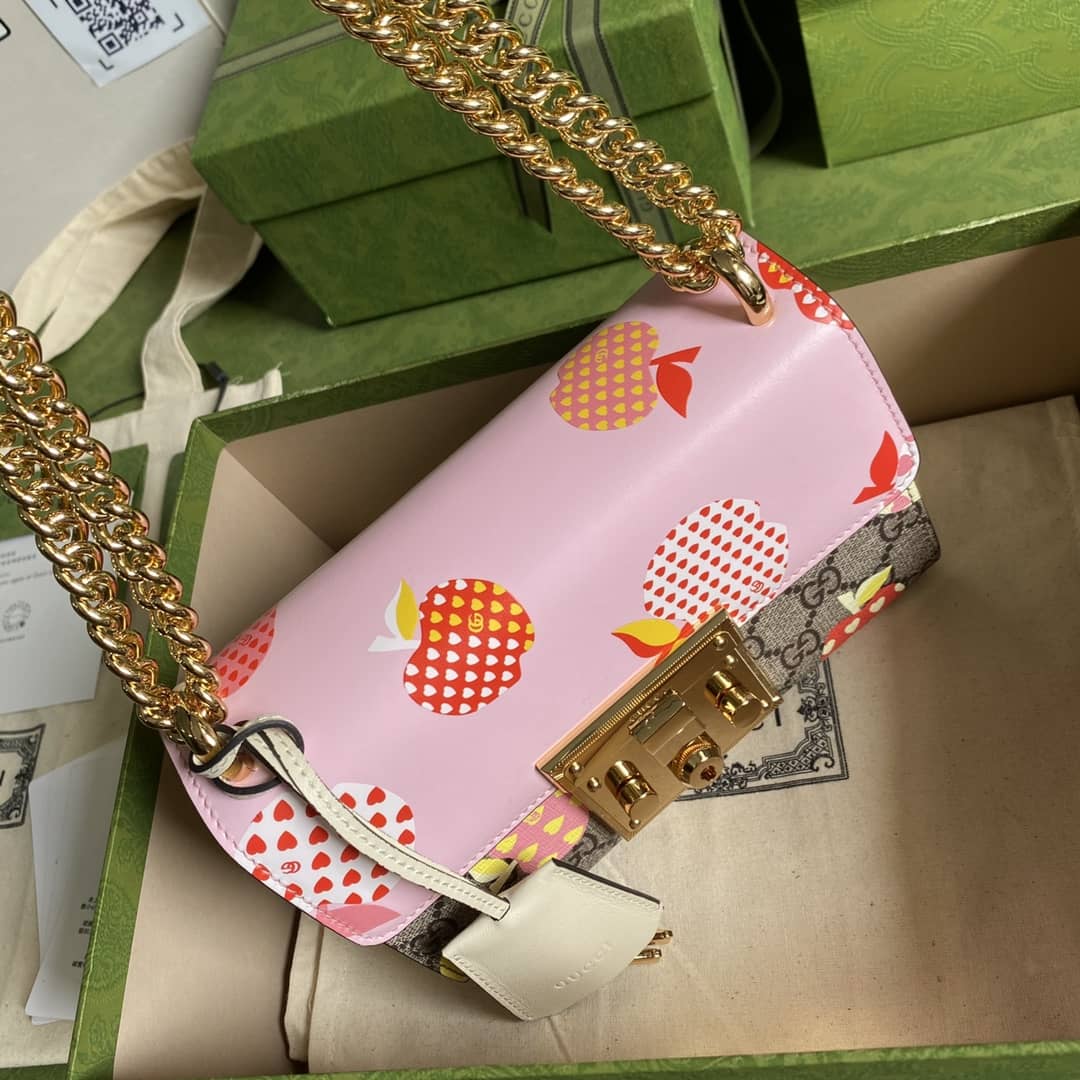 Gvc*1 Padlock GG Small Shoulder Bag Replica 409487