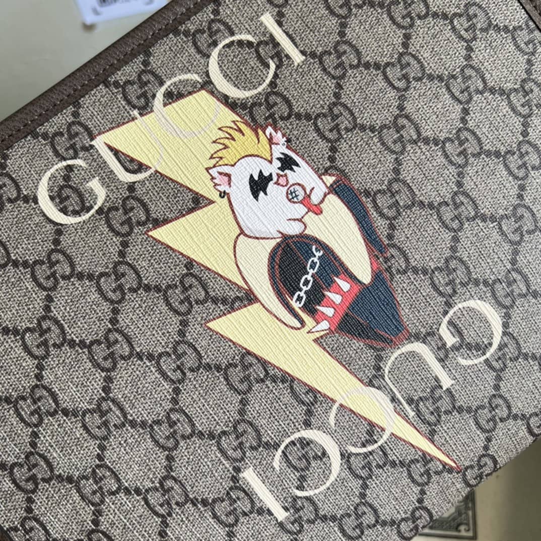 Gvc*1 Bananya Print Pouch 703805 Replica Clutch