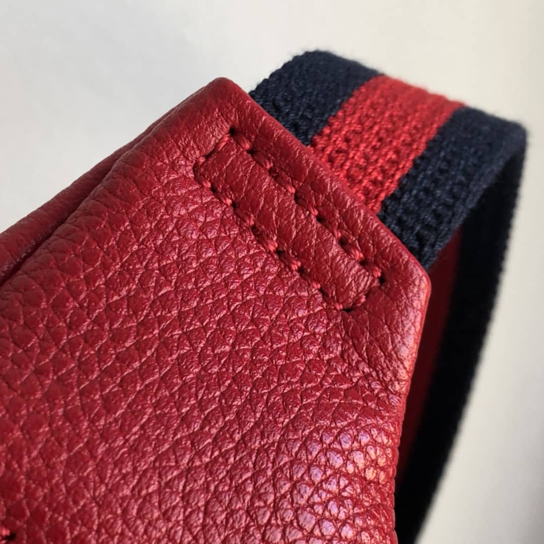 Gvc*1 Print Small Waist Body Belt Bag Replica Red 527792