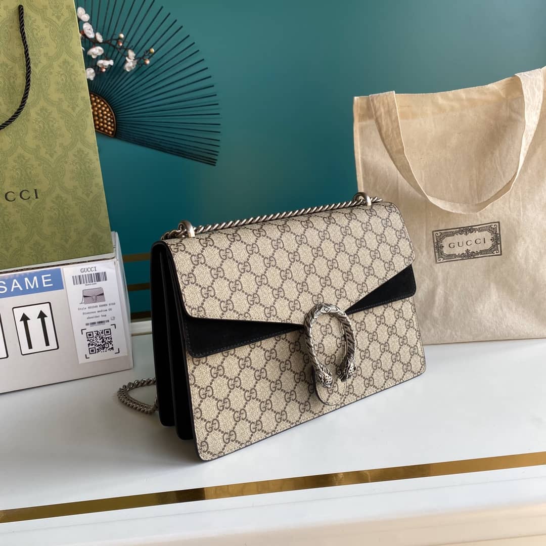 Gvc*1 Dionysus Svp*me Monogram Chain Medium Shoulder Bag Replica 403348