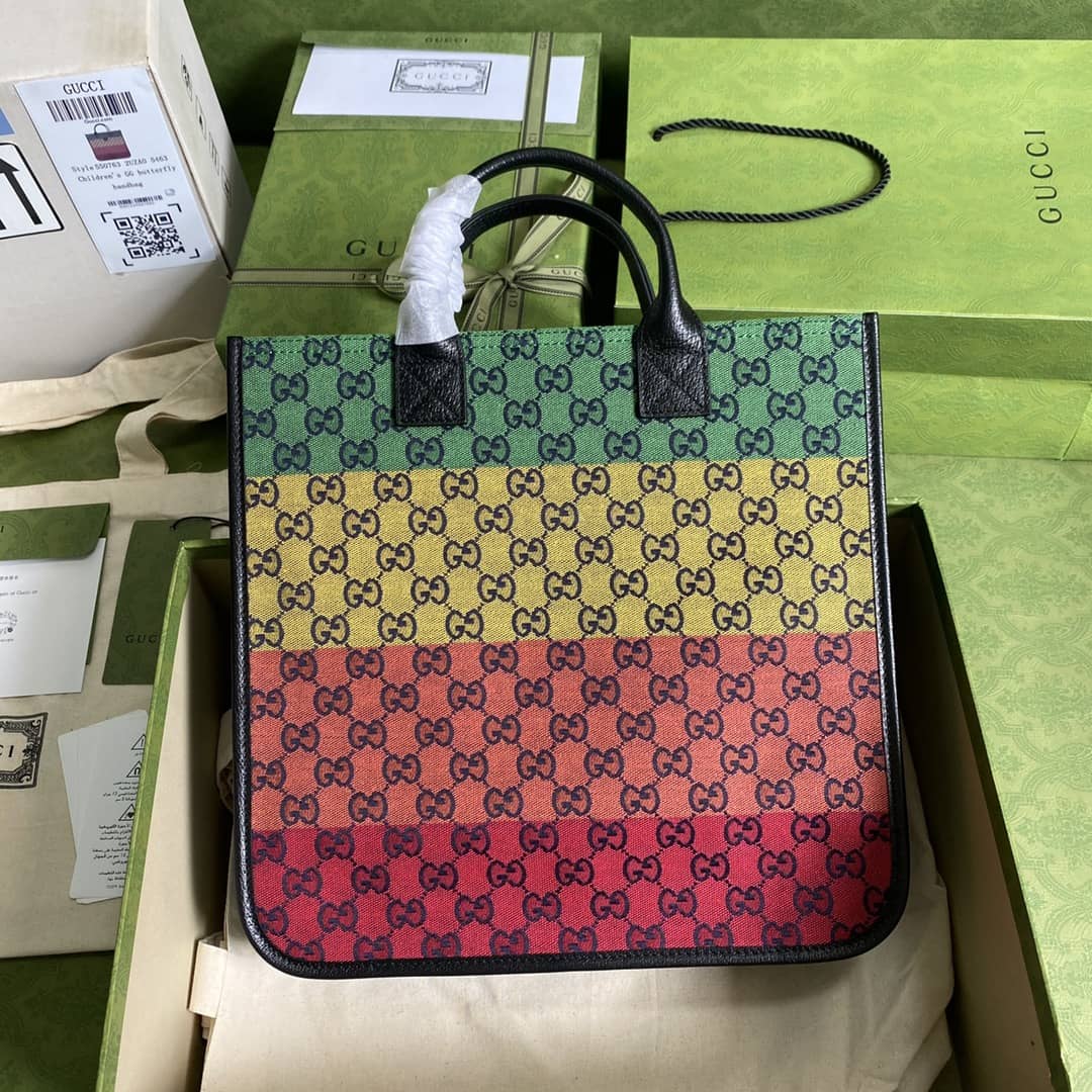 Gvc*1 GG Marmont Multicolor Tote Replica 550763