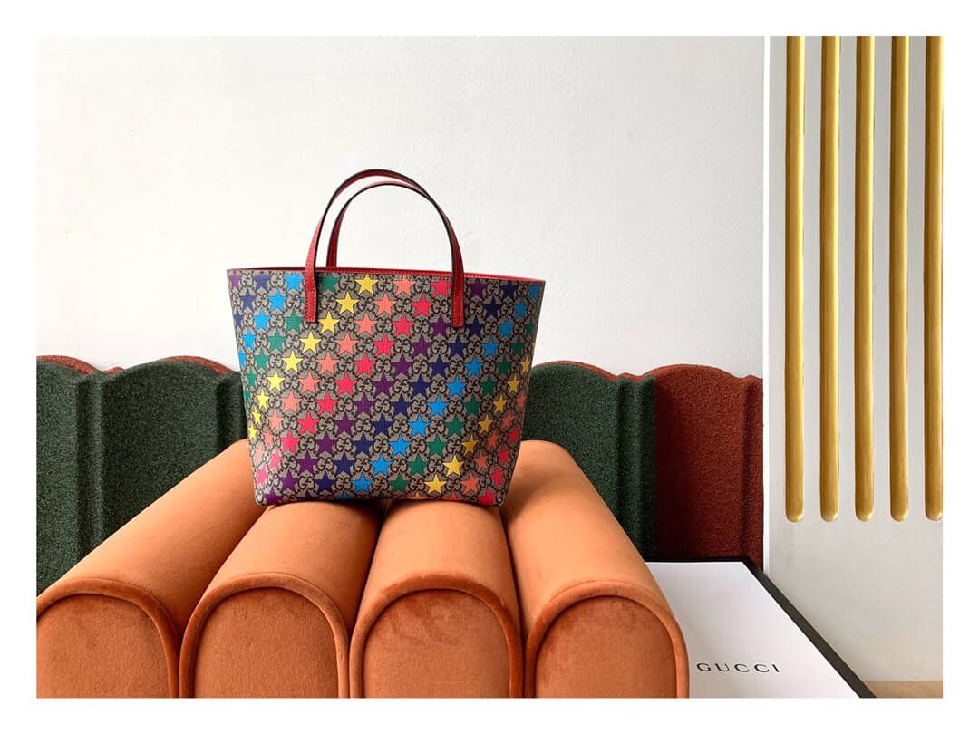 Gvc*1 Children GG Tote With Pineapple Bag Replica Colorful 580840