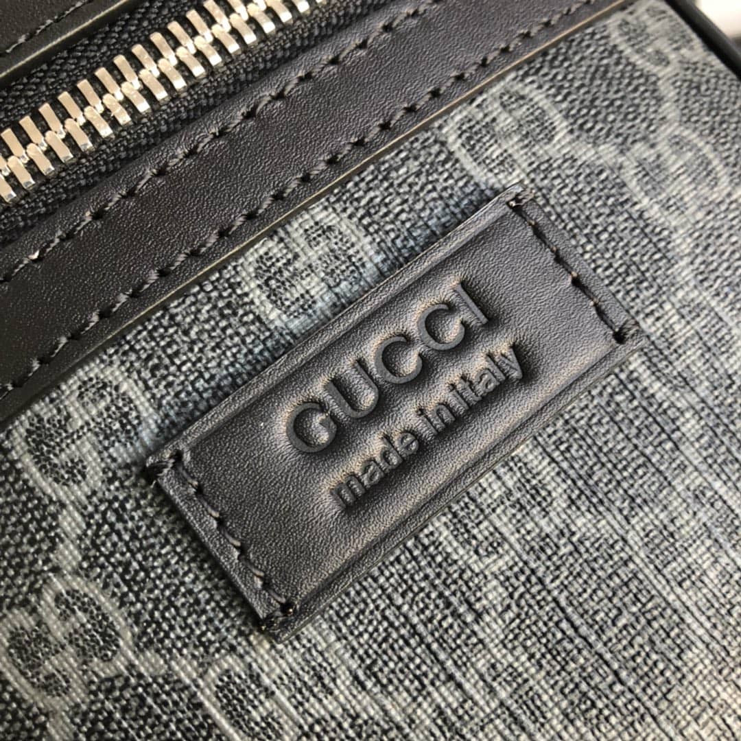 Gvc*1 Ophidia Small GG Canvas Messenger Bag Replica Black 547926