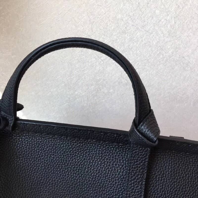 Gvc*1 GG Marmont Leather Top Handle Replica Bag Black 421890