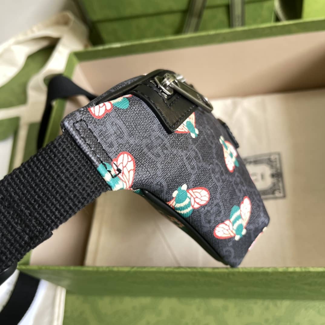 Gvc*1 Bestiary GG Svp*me Canvas Belt Bag With Bees Replica 675181