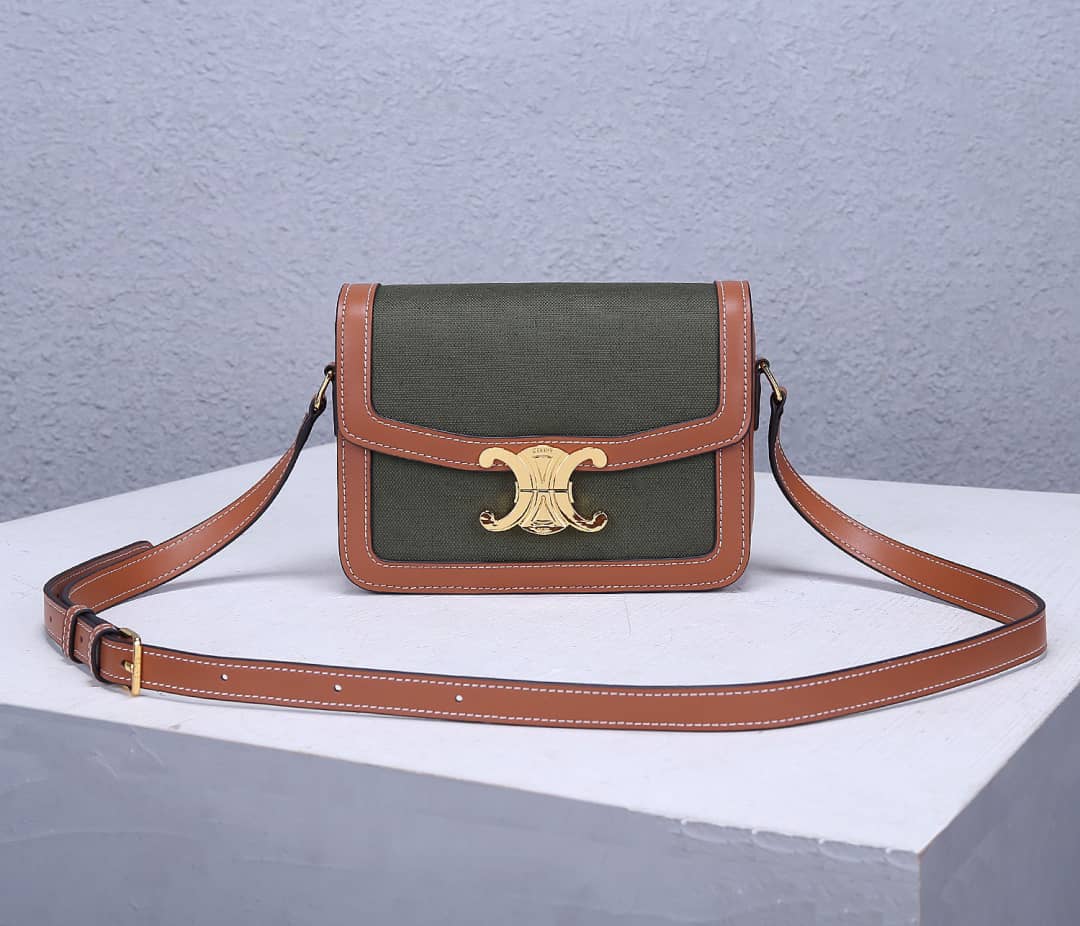 Ce1i*e Bag Dupe Triomphe Teen 18.5cm