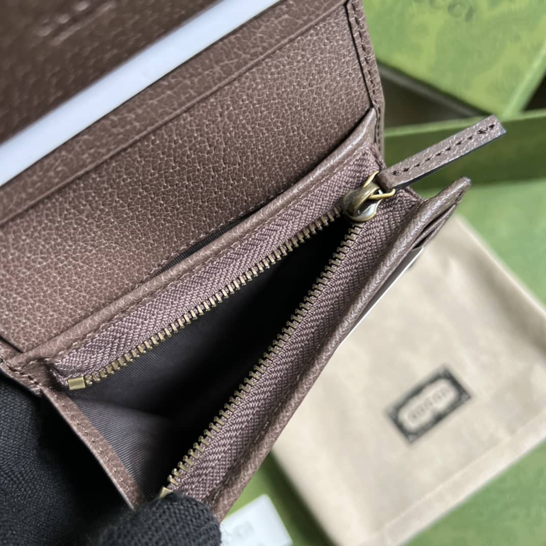 Gvc*1 Diana Jumbo GG Card Case Wallet 658244 Replica