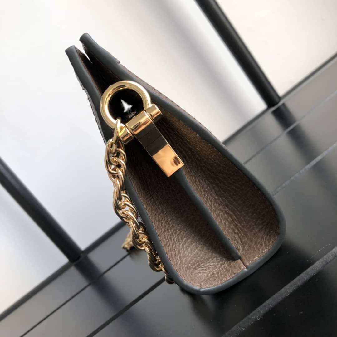 Gvc*1 Ophidia Mini GG Svp*me Canvas Shoulder Bag Replica 602676