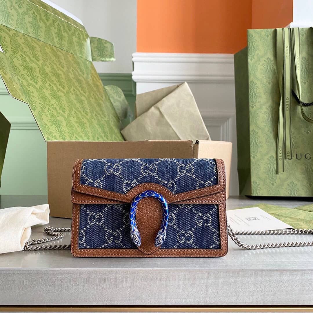 Gvc*1 Dionysus GG Svp*me S*per Mini Bag Replica Blue 476432