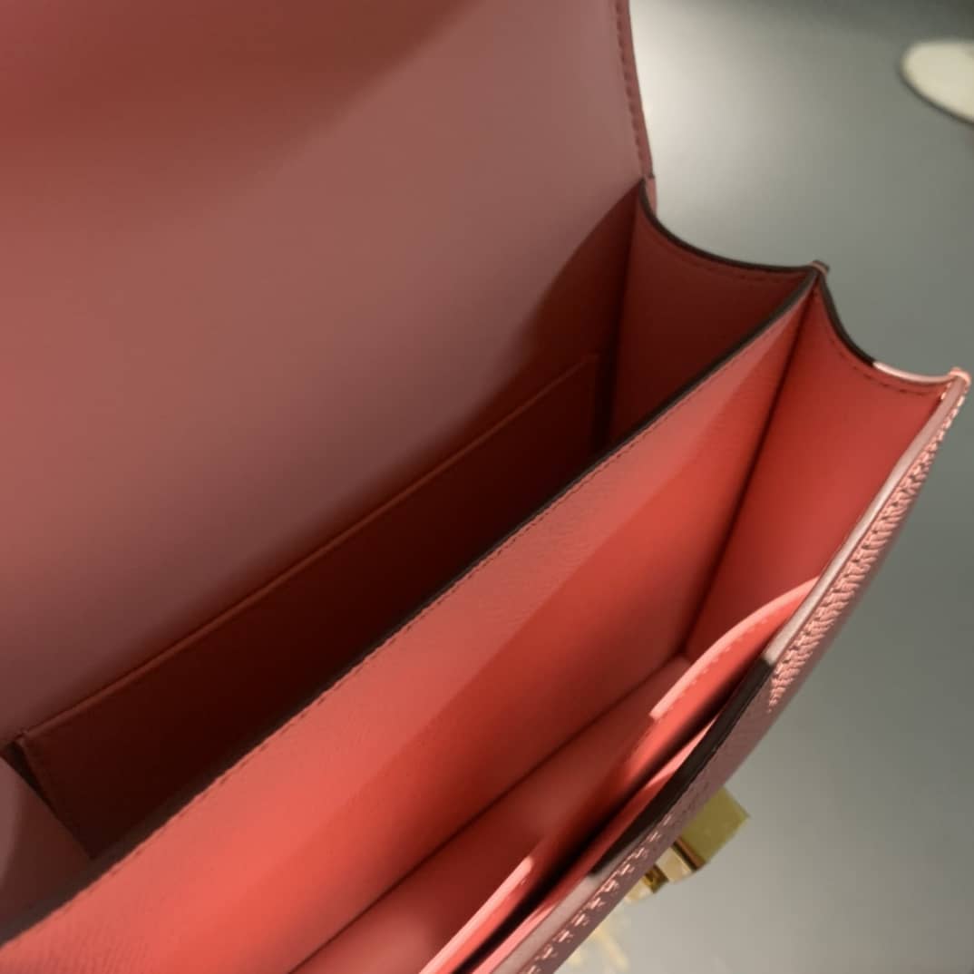 H**me5 Replica Constance Bag 18CM Epsom Leather