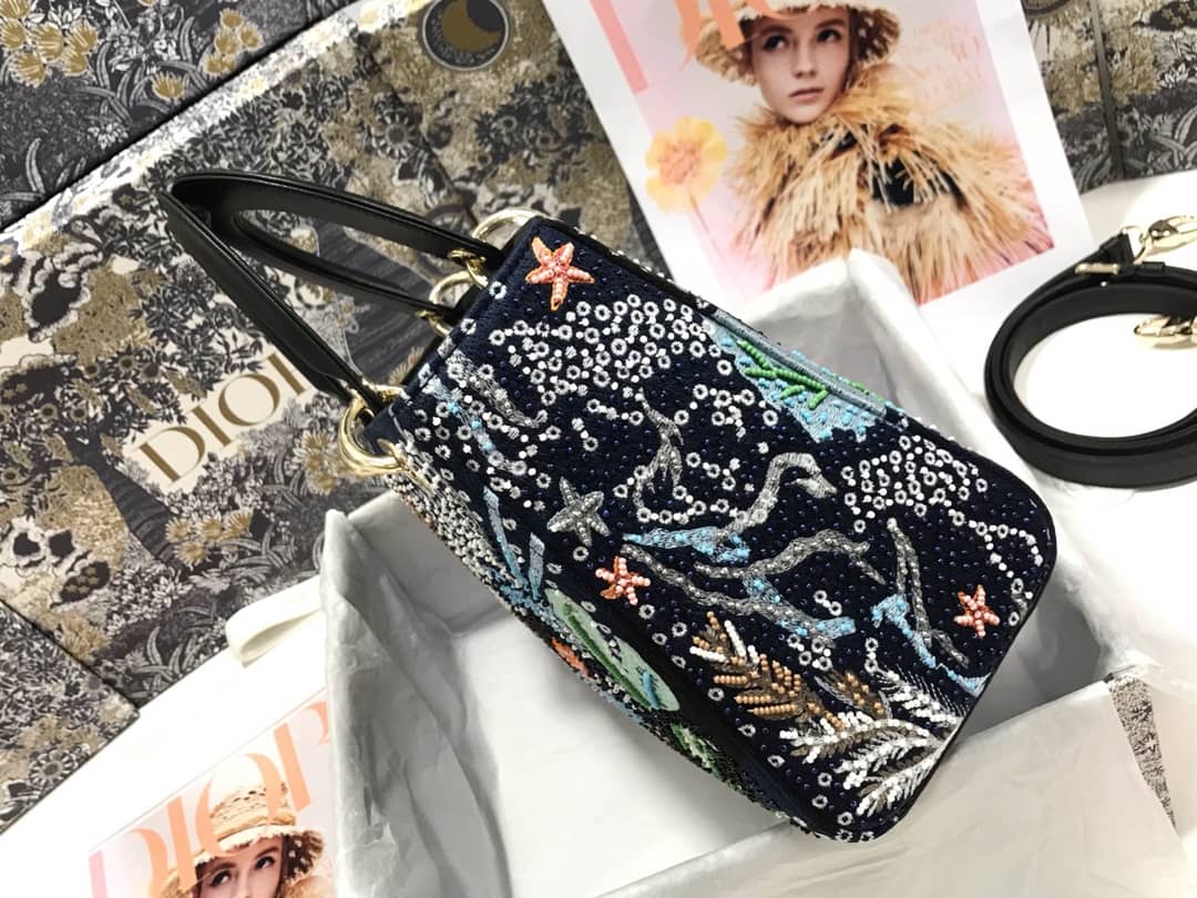 Chr1st1an D10r Lady D10r 24CM Replica Bag