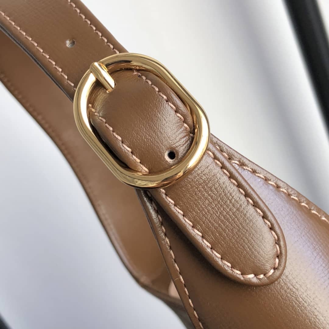 Gvc*1 GG Jackie 1961 Mini Shoulder Bag Replica Brown 637092