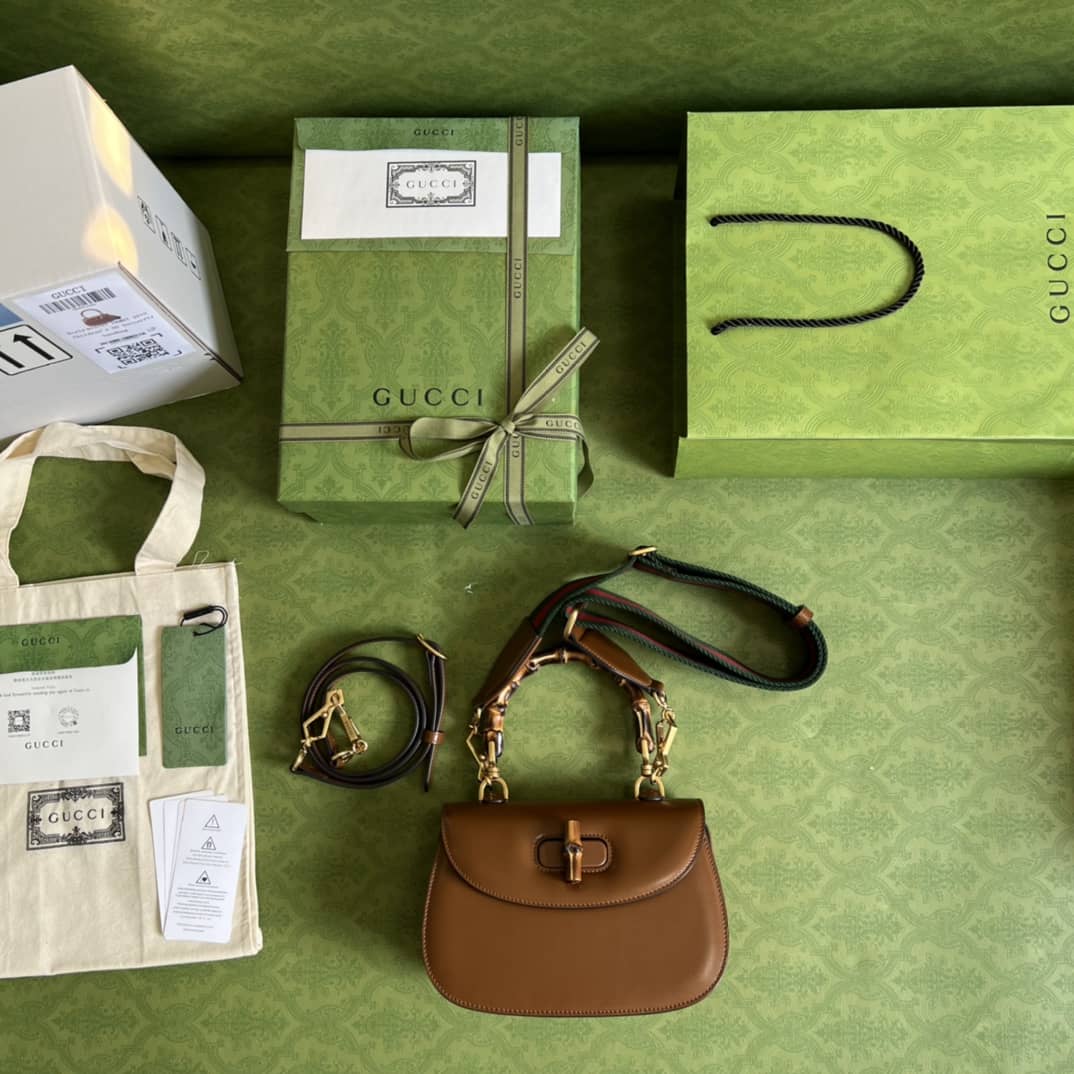 Gvc*1 Bamboo Small Top Handle Bag Replica 675797