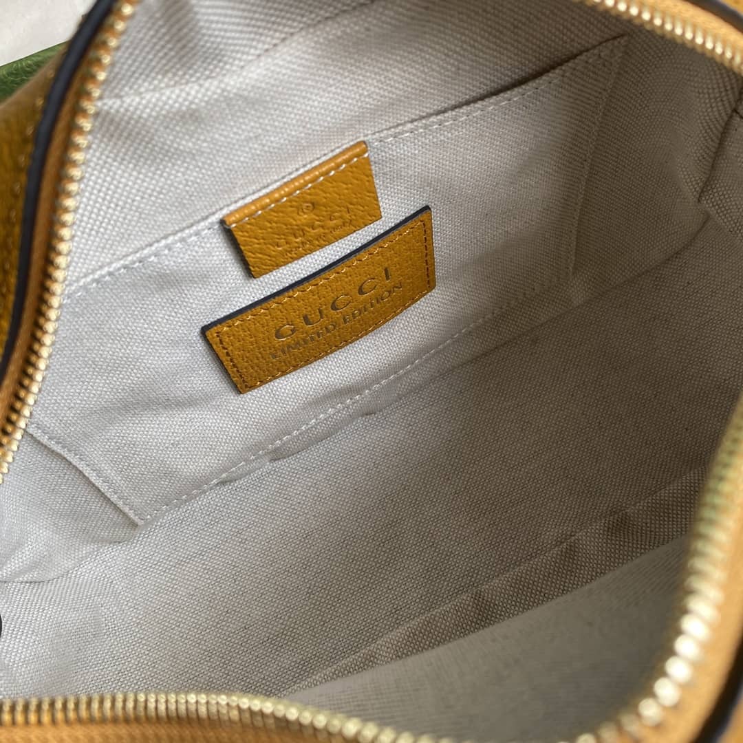 Gvc*1 Exo-Kai Teddy Bear Svp*me GG Canvas Shoulder Bag Replica 574886