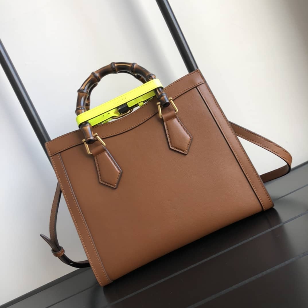 Gvc*1 Diana Small Tote Replica Brown 660195